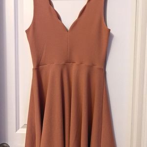 (2/$40) TWIK Coral Tulip Dress, Size M